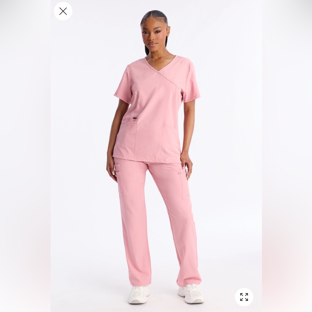 New York Laundry Women's Pink Straight Leg Pants